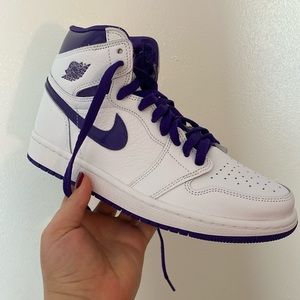 Jordan 1 Retro High (women’s) court purple NEW